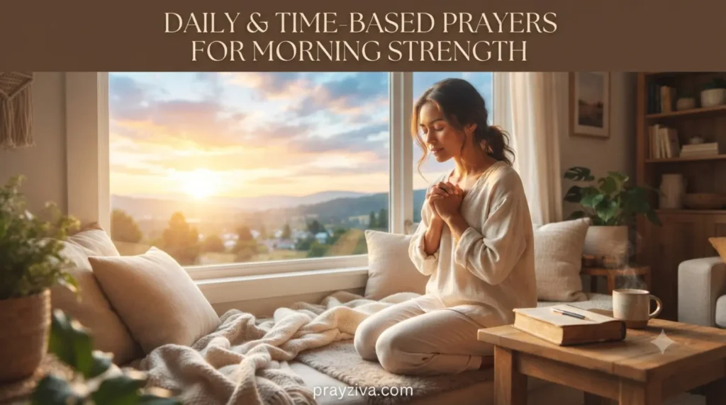 Daily & Time-Based Prayers for Morning Strength