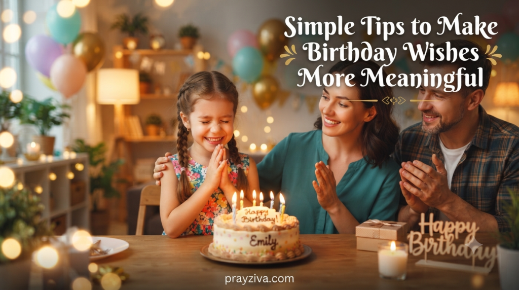 Simple Tips to Make Birthday Wishes More Meaningful 