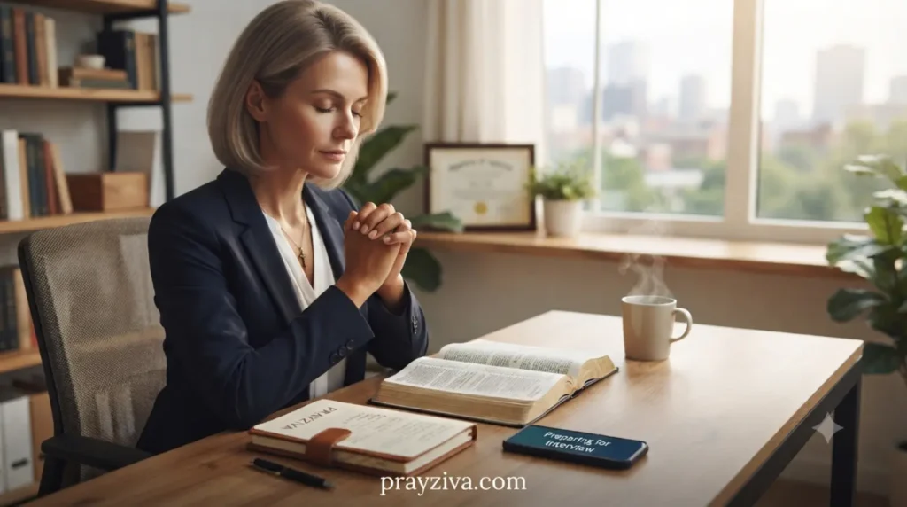 Bible Verses to Pray Before a Job Interview 
