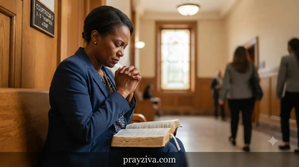 Bible Verses to Pray During a Court Case