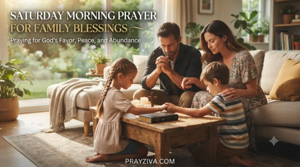 Saturday Morning Prayer for Family Blessings
