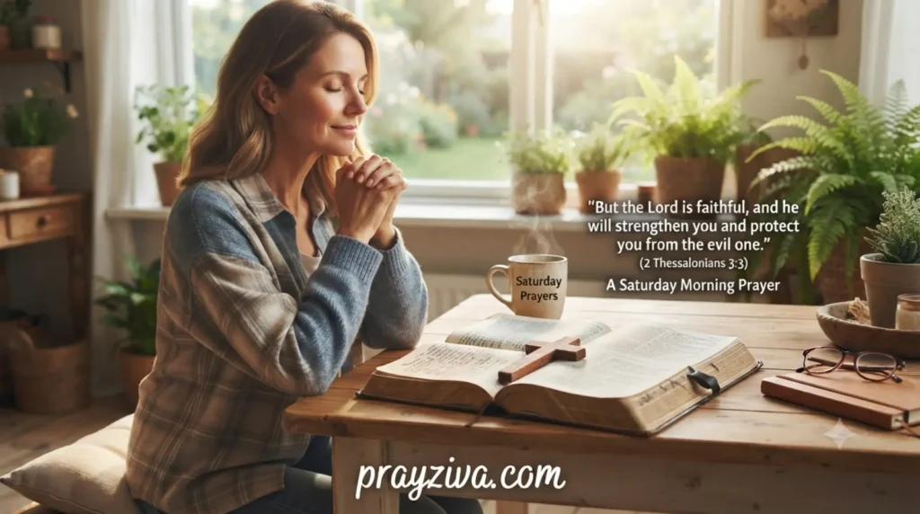 Bible Verse for a Saturday Morning Prayer
