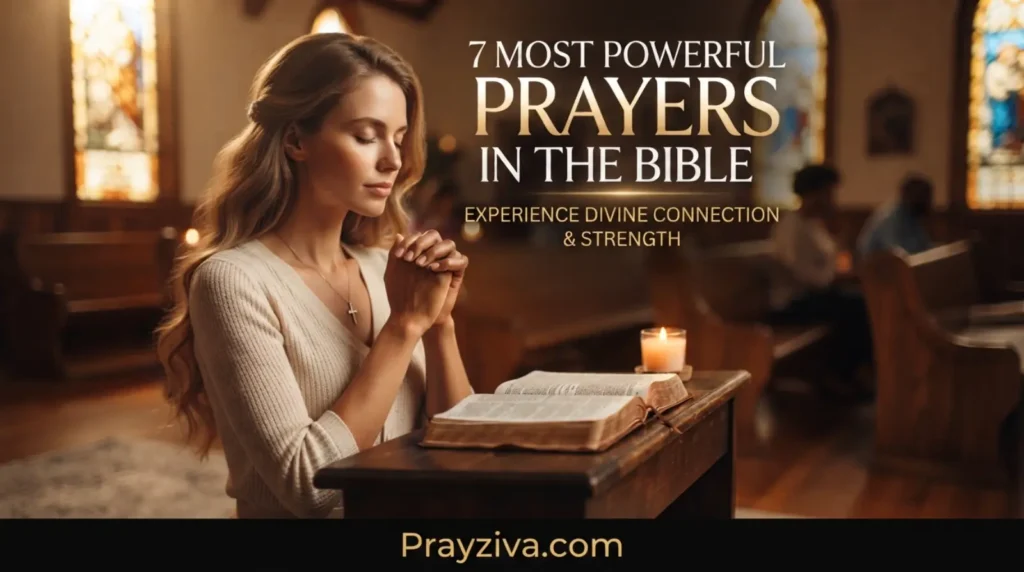 7 Most Powerful Prayers in the Bible