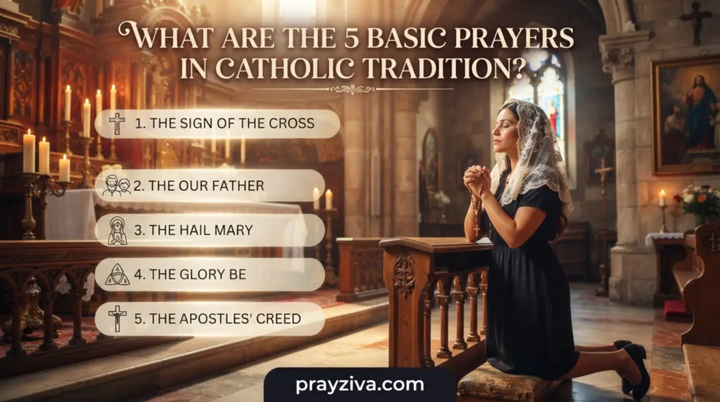 What Are the 5 Basic Prayers in Catholic Tradition?