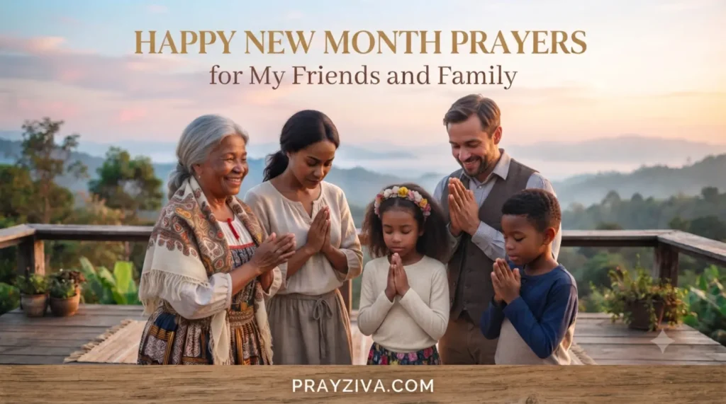 Happy New Month Prayers for My Friends and Family