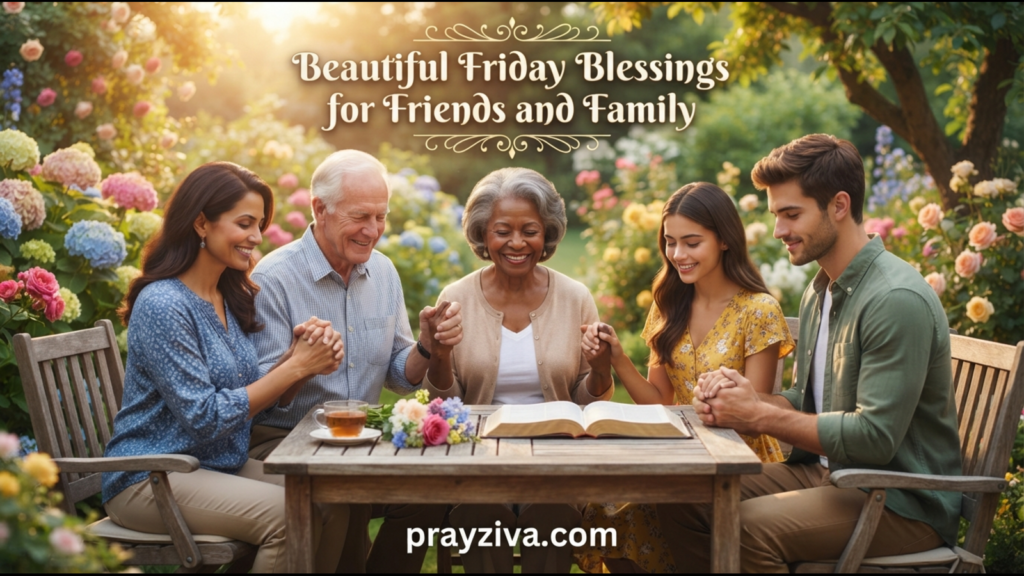 Beautiful Friday Blessings for Friends and Family