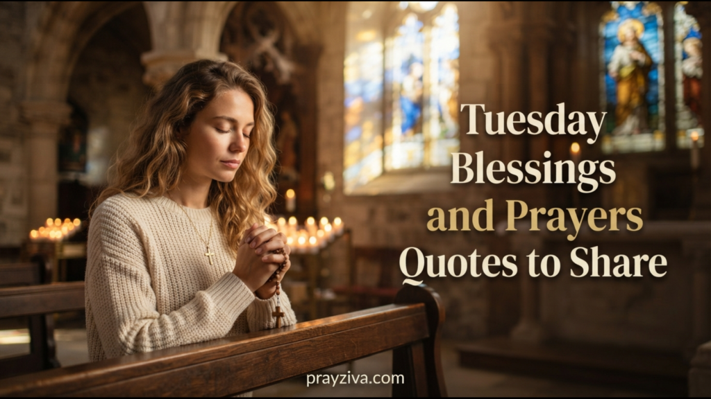 Tuesday Blessings and Prayers Quotes to Share