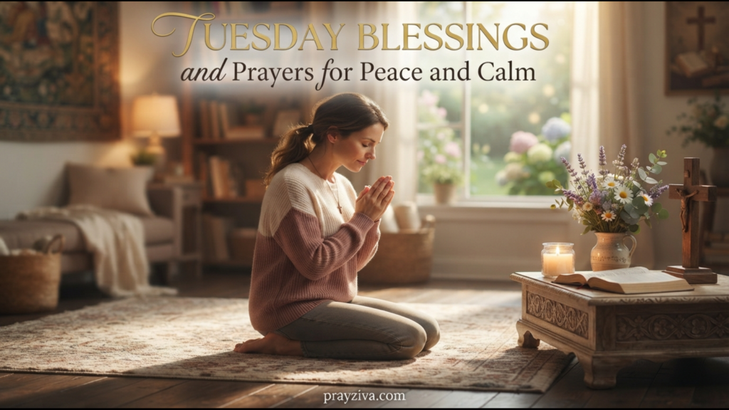 Tuesday Blessings and Prayers for Peace and Calm