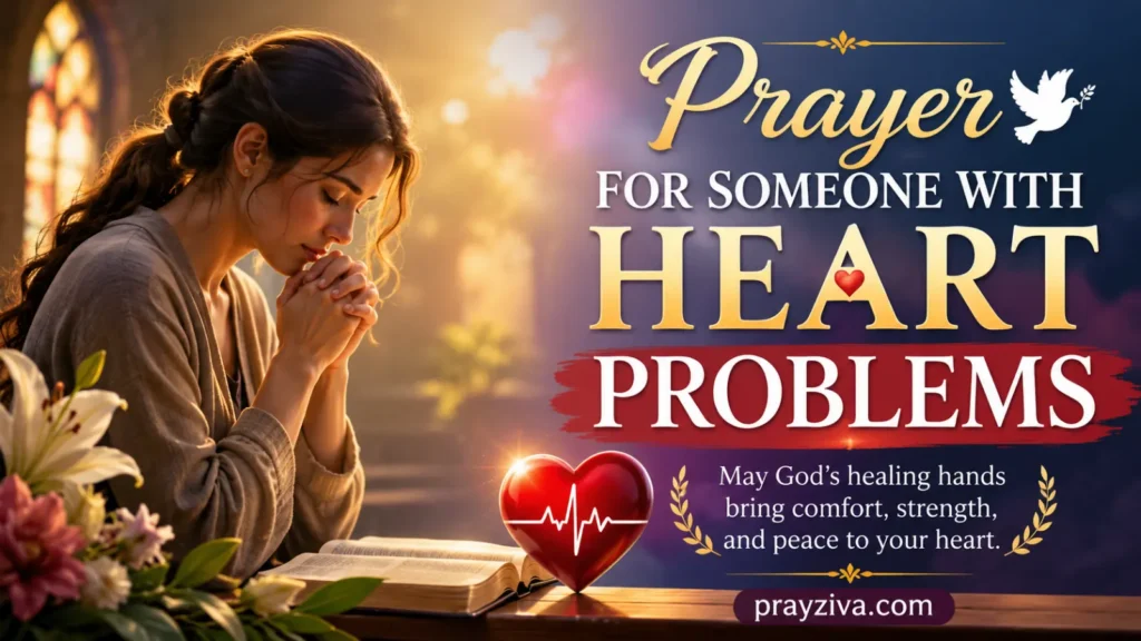 Prayer for Someone With Heart Problems