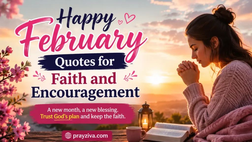 Happy February Quotes for Faith and Encouragement