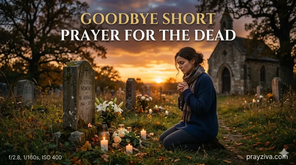 Goodbye Short Prayer for the Dead