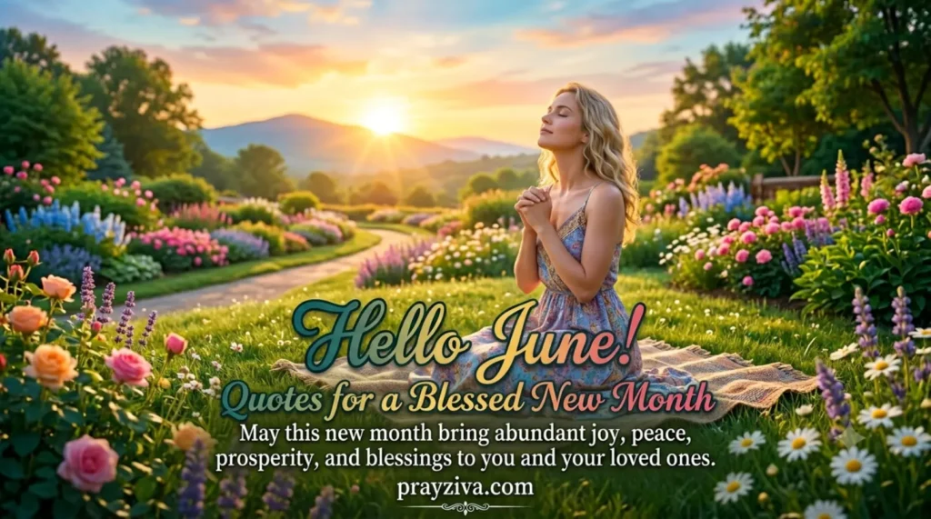 Hello June Quotes for a Blessed New Month