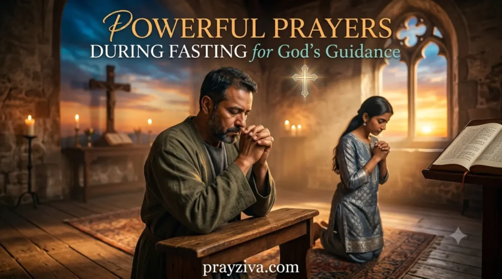Powerful Prayers During Fasting for God's Guidance
