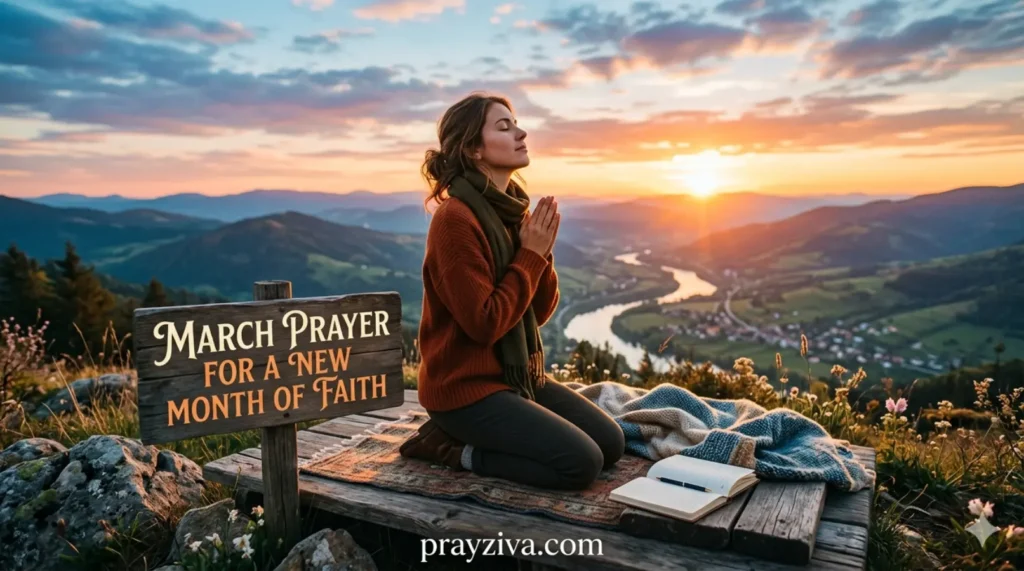 March Prayer for a New Month of Faith