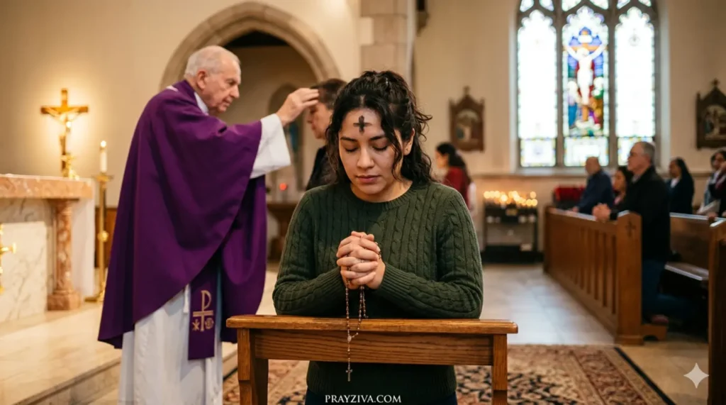 Ash Wednesday Prayer Catholic for Lent Renewal