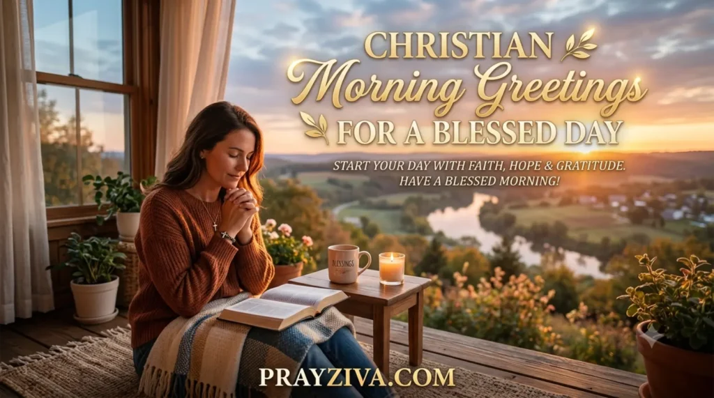 Christian Morning Greetings for a Blessed Day