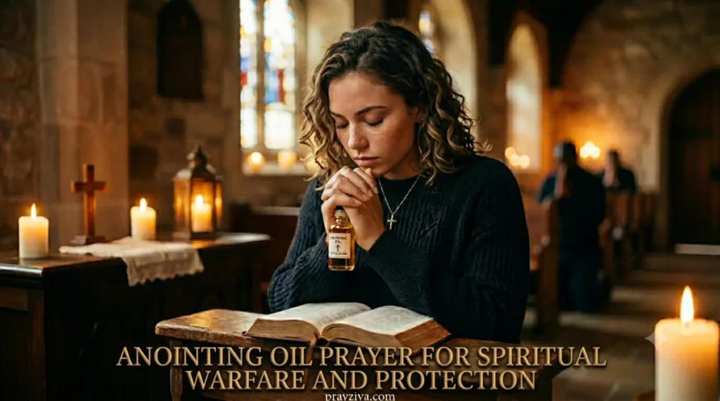 Anointing Oil Prayer for Spiritual Warfare and Protection