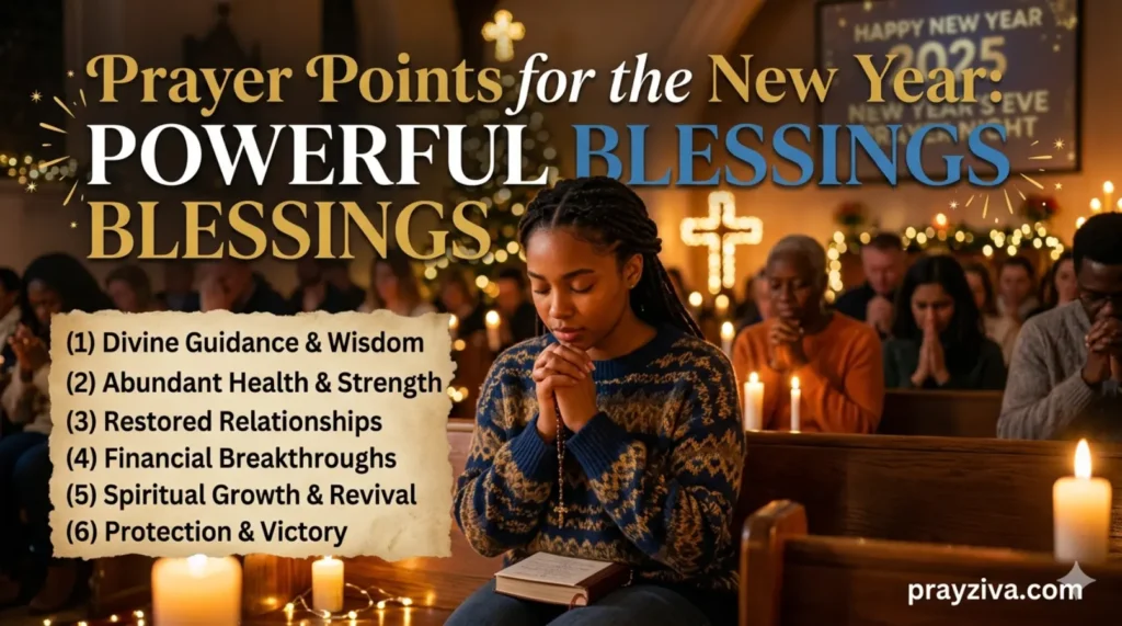 Prayer Points for the New Year