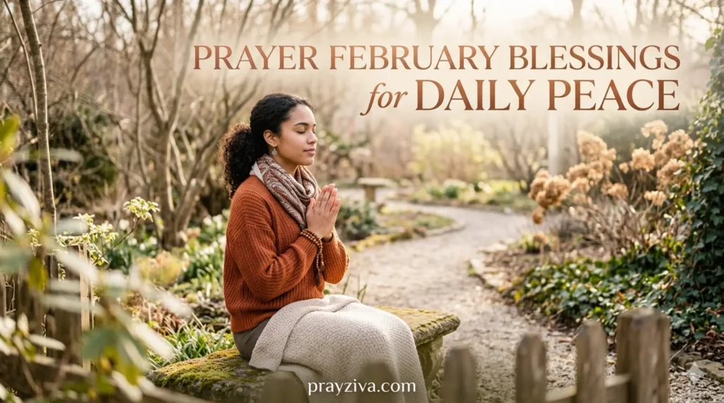 Prayer February Blessings for Daily Peace