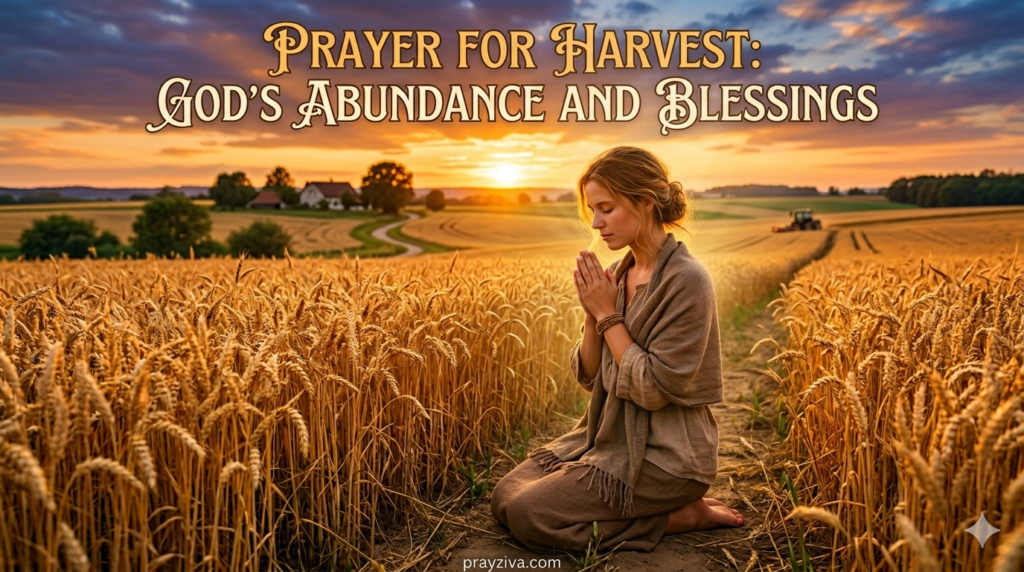 Prayer for Harvest: God's Abundance and Blessings