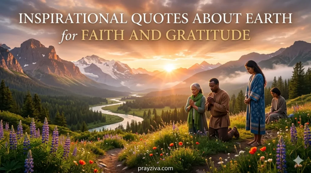 'Inspirational Quotes About Earth for Faith and Gratitude