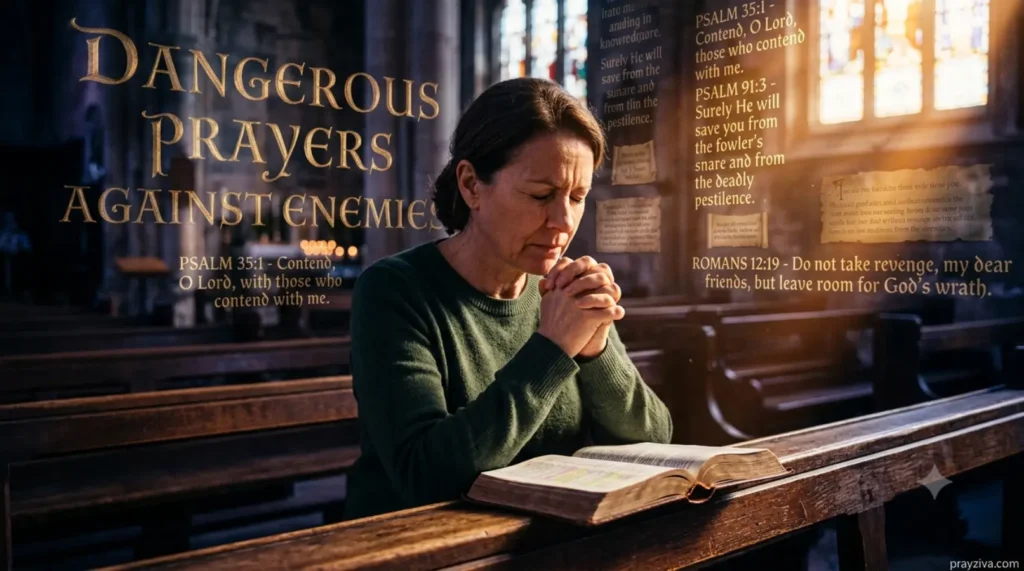 Dangerous Prayers Against Enemies with Bible Verses