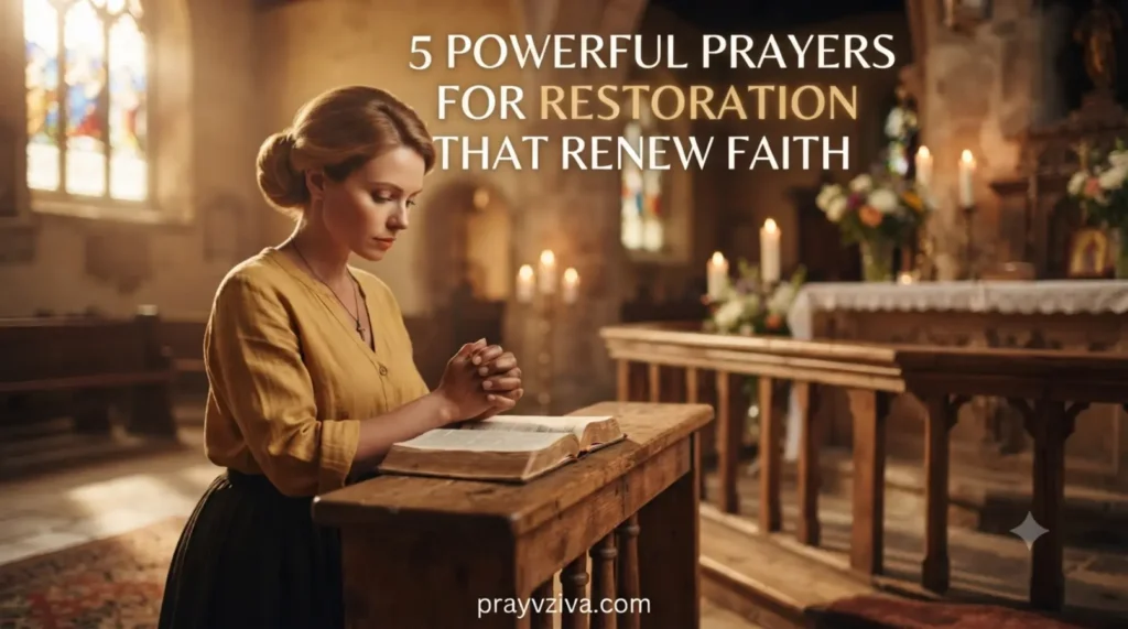 5 Powerful Prayers for Restoration That Renew Faith