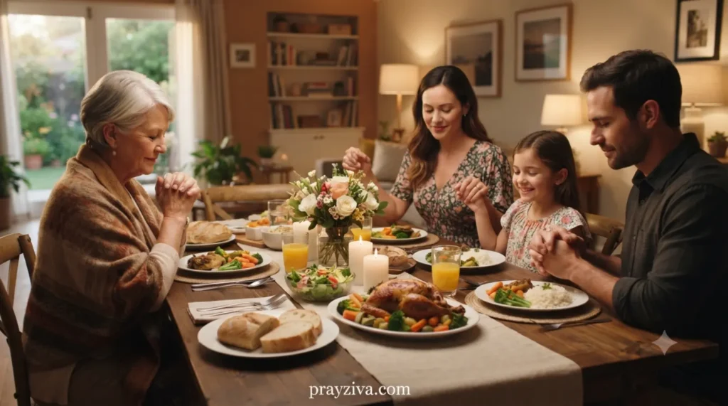 Prayer for Food Blessing Before Every Meal
