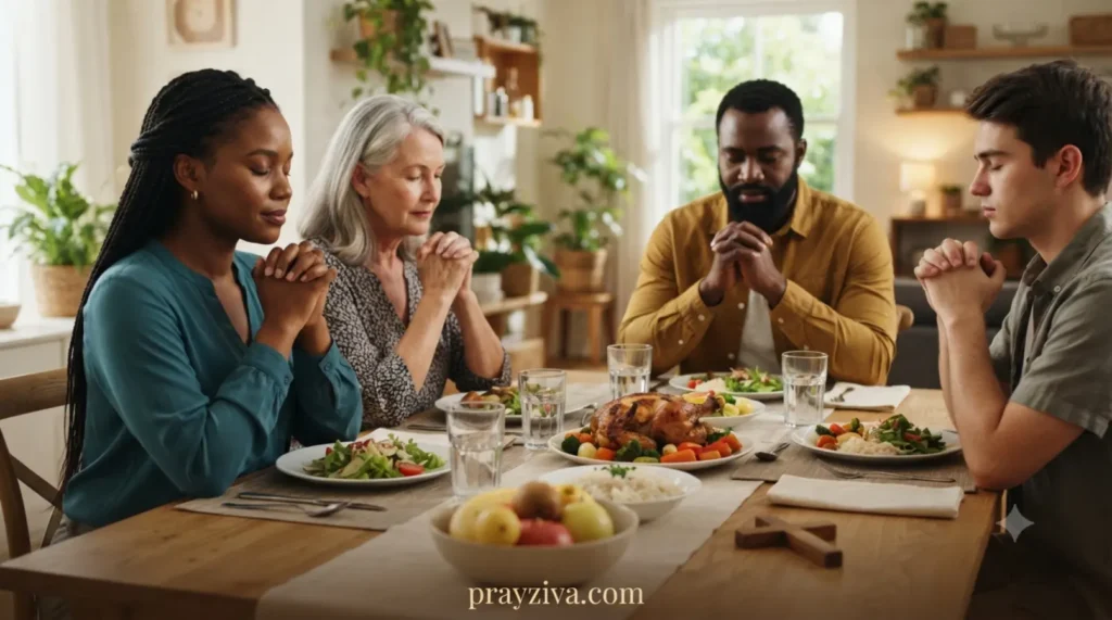 Lunch Prayer for Gratitude and Daily Strength