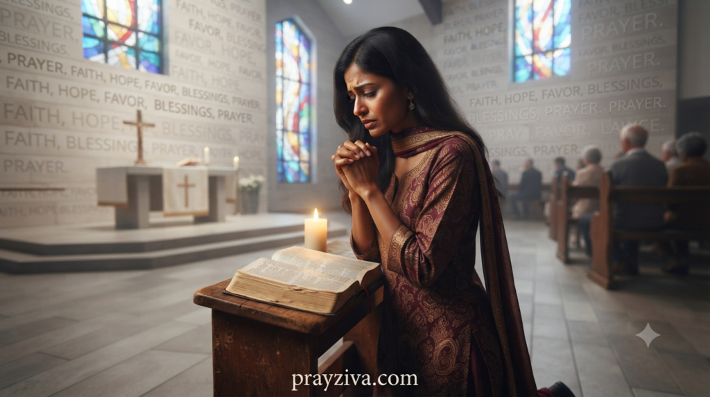 Dangerous Prayer for Favour and Blessings with Bible Verses