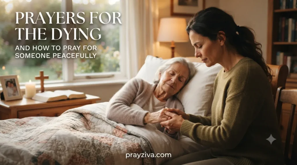 Prayers for the Dying and How to Pray for Someone Peacefully