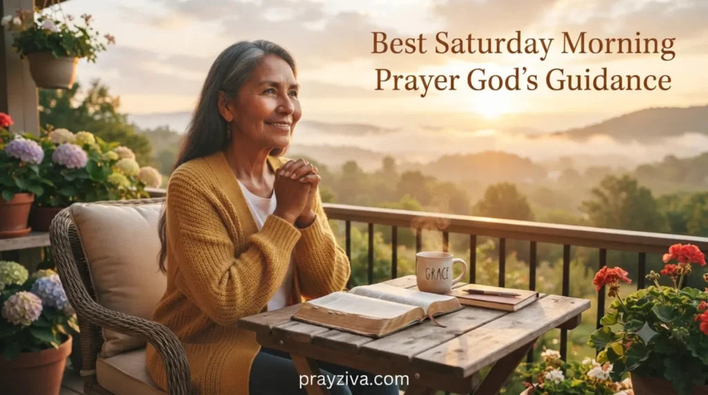 Best Saturday Morning Prayer for God's Guidance