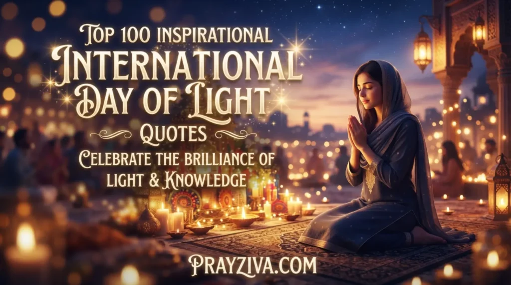 International Day of Light Quotes Hope & Faith