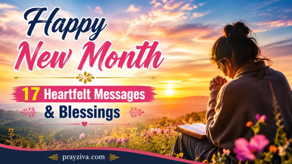 Happy New Month: 17 Heartfelt Messages & Blessings