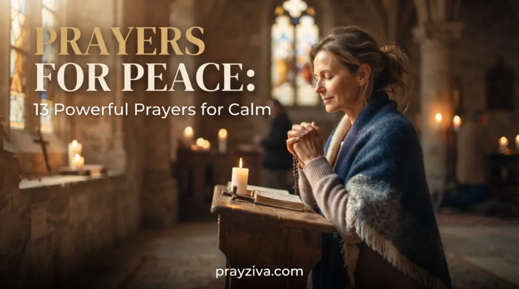 Prayers for Peace 13 Powerful Prayers for Calm